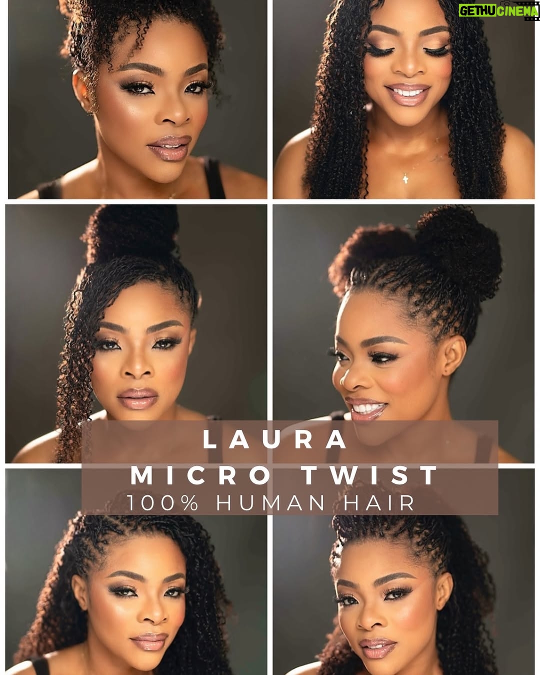 Laura Ikeji - 14.5K Likes - Hairs now on Amazon. Pls plssssw we no longer have in store. Go buy on @amazon . Hair name, Laura micro twist