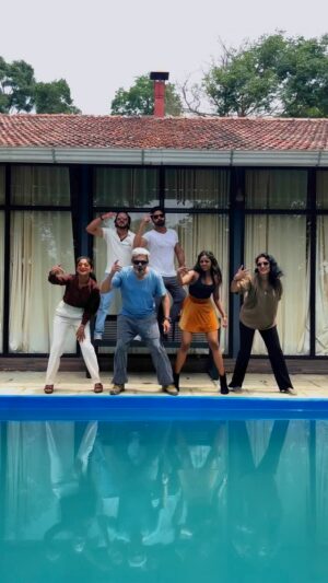 Lavanya Instagram - One fun trip with a little swag!!!!!!!
@darshanthoogudeepashrinivas @dharmakirthiraj_official @tharunsudhir @srujanlokesh @sharmielamandre 

#explore #trendingnow #shrirasthushubhamasthu #zeekannada #viral #trending