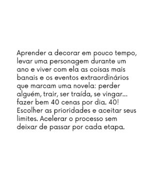 Leandra Leal Instagram - Eu achava muito estranho quando as pessoas chamavam a Globo de casa. Afinal era um empresa, e é meio estranho romantizar viver no trabalho. Mas com o tempo esse nome casa foi fazendo sentido pra mim através das relações que eu construí nessa empresa. Eu vivi grandes amizades nesses 30 anos de Globo, por mais industrial que fosse o ritmo, a criatividade é sempre um fluxo e as relações que ali se criam são íntimas, intensas no tempo infinito e limitado de cada projeto. Encontrar alguém em cena é conhecer seu íntimo. É tão bonito esse ritmo, a cada escalação novas conexões, que depois se afastam e se reaproximam por segundos quando nos esbarramos em algum corredor. Encontros em mar aberto, como num mergulho de snorkel avistar um peixe raro. Minha profissão é feito uma colcha de retalhos, bordada por muitas mãos, mãos dadas, com esmero por cada detalhe. Cada trabalho, além de encontros, traz também aprendizado. Aprender uma coisa nova aos 17 anos, aos 30, aos 40, pode ser um sentimento, um idioma ou um instrumento. Domar os sentidos, não sentir frio num estúdio com roupa de praia, não sentir calor numa roupa do século XVII numa cidade cenográfica em Curicica no século XXI. Aprender a decorar em pouco tempo, levar uma personagem durante um ano e viver com ela as coisas mais banais e os eventos extraordinários que marcam uma novela: perder alguém, trair, ser traída, se vingar… fazer bem 40 cenas por dia. 40! Escolher as prioridades e aceitar seus limites. Acelerar o processo sem deixar de passar por cada etapa. A coisa mais valiosa que eu levo dessa casa são as pessoas, que não moram nessa casa, mas construíram a sua história. (Continua nos comentários)