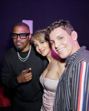Leila Ciancaglini Instagram - Jamie Foxx @iamjamiefoxx , Niki Murphy @nikimurphy , Juan Le Prince @juanleprince_ Dave Brown @davebrownusa , JYoung MD @jyoungmdk , Rafi Anteby @rafi_anteby & Bryan Abasolo  @thebryanabasolo @djqnice picture by Daniel Sinoca @daniel_sinoca_photo_art, Leila Ciancaglini @leilalivetvshow @nukivanlent @rlctalentmagazine @rlctalentagency @ragazalcmodels @rlcmodelclasses @rlccastingdirector @rlctalentagency