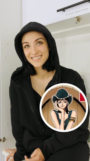 Lera Abova Instagram - Lera Abova is the elusive Baroque Works’ agent, Miss All Sunday of Season 2! 🖤 📚Feared by the government, branded a devil child, and wielding a power that blooms with deadly precision, she’s no stranger to danger. 😈 🏴‍☠️ See what she had to say about her time on the Grand Line!