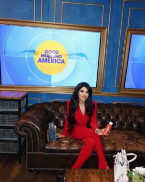 Leyla Milani Instagram - So honored to be invited by @goodmorningamerica @gmadeals for a special Mother’s Day segment featuring @hairtamin ❤️ Shop the deals now at https://gmadeals.com Thank you @toryjohnson for having me!