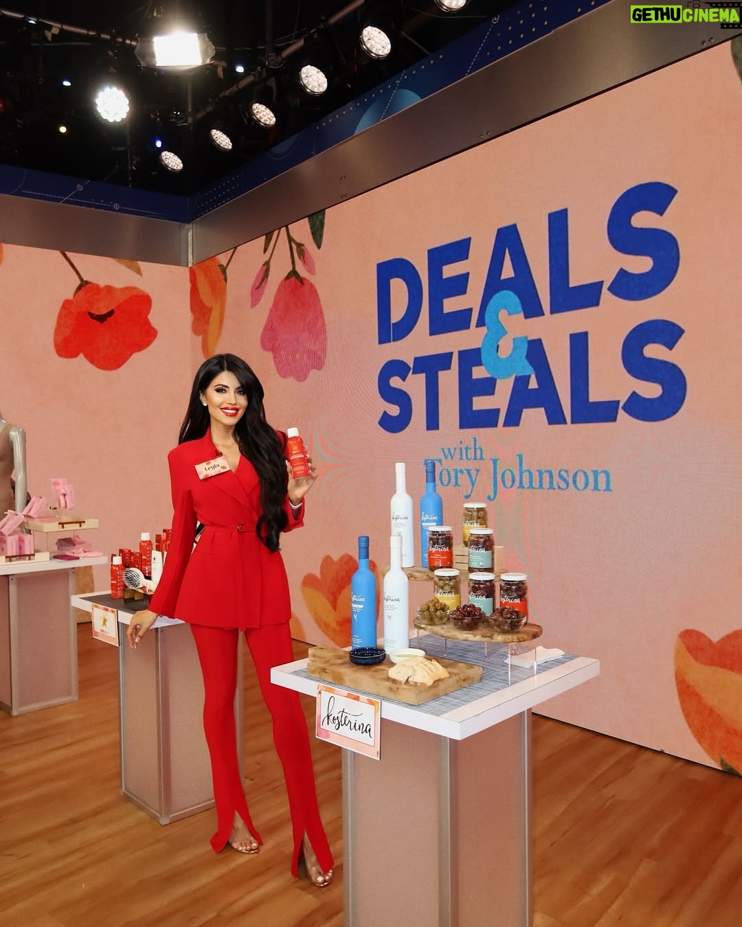 Leyla Milani - 7.4K Likes - So honored to be invited by @goodmorningamerica @gmadeals for a special Mother’s Day segment featuring @hairtamin ❤️ Shop the deals now at https://gmadeals.com Thank you @toryjohnson for having me!