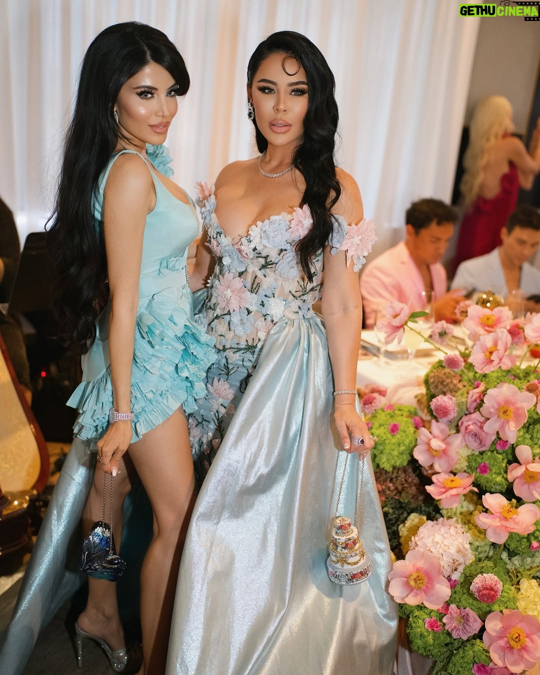 Leyla Milani - 20.6K Likes - Happiest bday to my Aries sister @leacouture ~ the most beautiful garden theme celebration last night. 💐