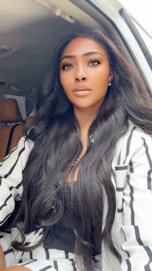 Lilian Esoro Instagram - Hair - @liocahair 
Skin - @liocaskin 
Slides- @xeinnysluxuryconcierge
