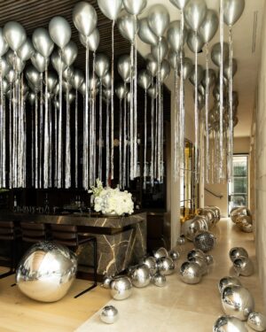 Lilly Ghalichi Instagram - A glimpse inside the details of my 42nd Disco 🪩 thank you to everyone that made it so special, I’m still on cloud 9 but I promise I’m almost done posting lol ❤️
Event: @detailsbyhaleh 
Dress: @waltercollection 
Flowers: @dushanflowers 
Cake: @maisondelafork 
Custom Signs: @glamsignia 
Photos: @victoriasirakovaphotographer
