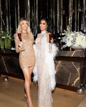 Lilly Ghalichi Instagram - Peace, Love and Pucci 🪩 a look inside at some of my beautiful friends at the Pucci Disco🕺
🪩 It was so special to have my daughter there for the first time! I love that she’s becoming my best friend.

Event: @detailsbyhaleh 
Dress: @waltercollection 
Flowers: @dushanflowers 
Cake: @maisondelafork 
Custom Signs: @glamsignia 
Photos: @victoriasirakovaphotographer