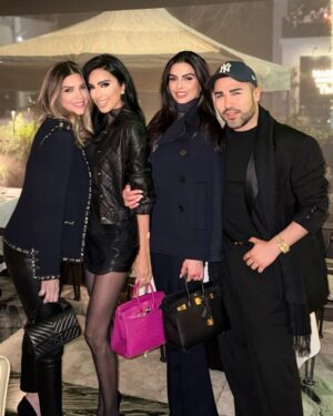 Lilly Ghalichi Instagram - Like a rare eclipse—when all the besties align 💕