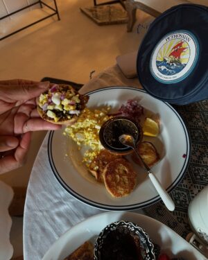 Lorraine Toussaint Instagram - I woke up to this perfect birthday breakfast from my girl. So Blessed!!! 🤍