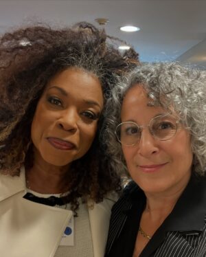 Lorraine Toussaint Instagram - Joined @thecreativecoalition on Capitol Hill yesterday to secure NEA funding for The Arts.

#artsday2025
#righttobeararts