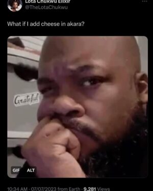 Lota Chukwu Instagram - The other day, on impulse, I added cheese to akara.. today I tried it both ways: the regular way (which was perfectly crunchy on the outside and yummy on the inside), and my new favorite; cheesy akara. Used both mozzarella and cheddar this time, and added basil!!! It. Was. Divine! 

Feel free to try this. Worth it.