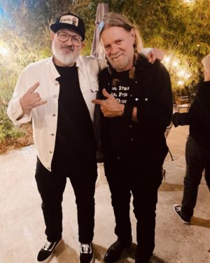 Lucinda Williams Instagram - We had a beautiful dinner at one of Lu’s favorite restaurants in the world @rosedalenola with some great friends, including Pepper Keenan of Corrosion Of Conformity and DOWN. He is one soulful cat! And his lovely wife, Jenny, is a pistol! We love yall! Laissez les bons temps rouler!!
