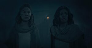 Madeleine Madden Instagram - ‘Shadow in the Night’ 

Thank you to brilliant dream team @rammyparktv & @_queenbpictures who handled every scene with such sensitivity and care. 
Truly an honour to work with such powerhouses 🙏🏾

@primevideo @thewheeloftime 
#thewheeloftime