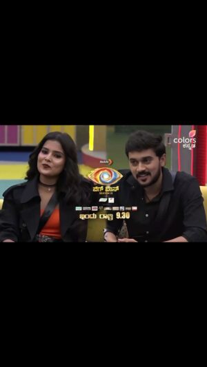 Madhushree Byrappa Instagram - Watch us on Bigboss 🤎

Mua & hair : @makeupbypavithrakalmath 🤎
Costume: @rent_and_shine