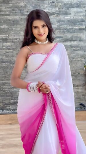 Madhushree Byrappa Instagram - Did u like this look..?

Designer: @susheela1414 mom🩷
Saree : @sm_fashion_studio_ 
Makeup : @basavarajhuballi 
Hair : @chavanlatha 
Jewels : @sm_fashion_jewels 

#jhansilook #madhushreebyrappa #yajamana #yajamanaserial #jhansi