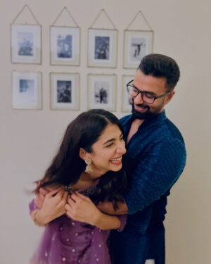 Malhaar Rathod Instagram - Love You for All the Reasons and No Reason at All🐽
Happy Birthday Husband♥️