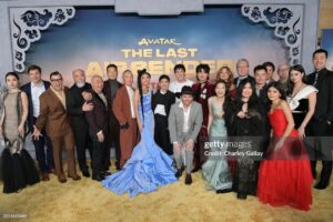Maria Zhang Instagram - Avatar: The Last Airbender out on @netflix 2/22/2024 🪭 

Styling: @danielleandalix 
Hair & Makeup: @lynnlmakeup 
Dress: @gemymaalouf