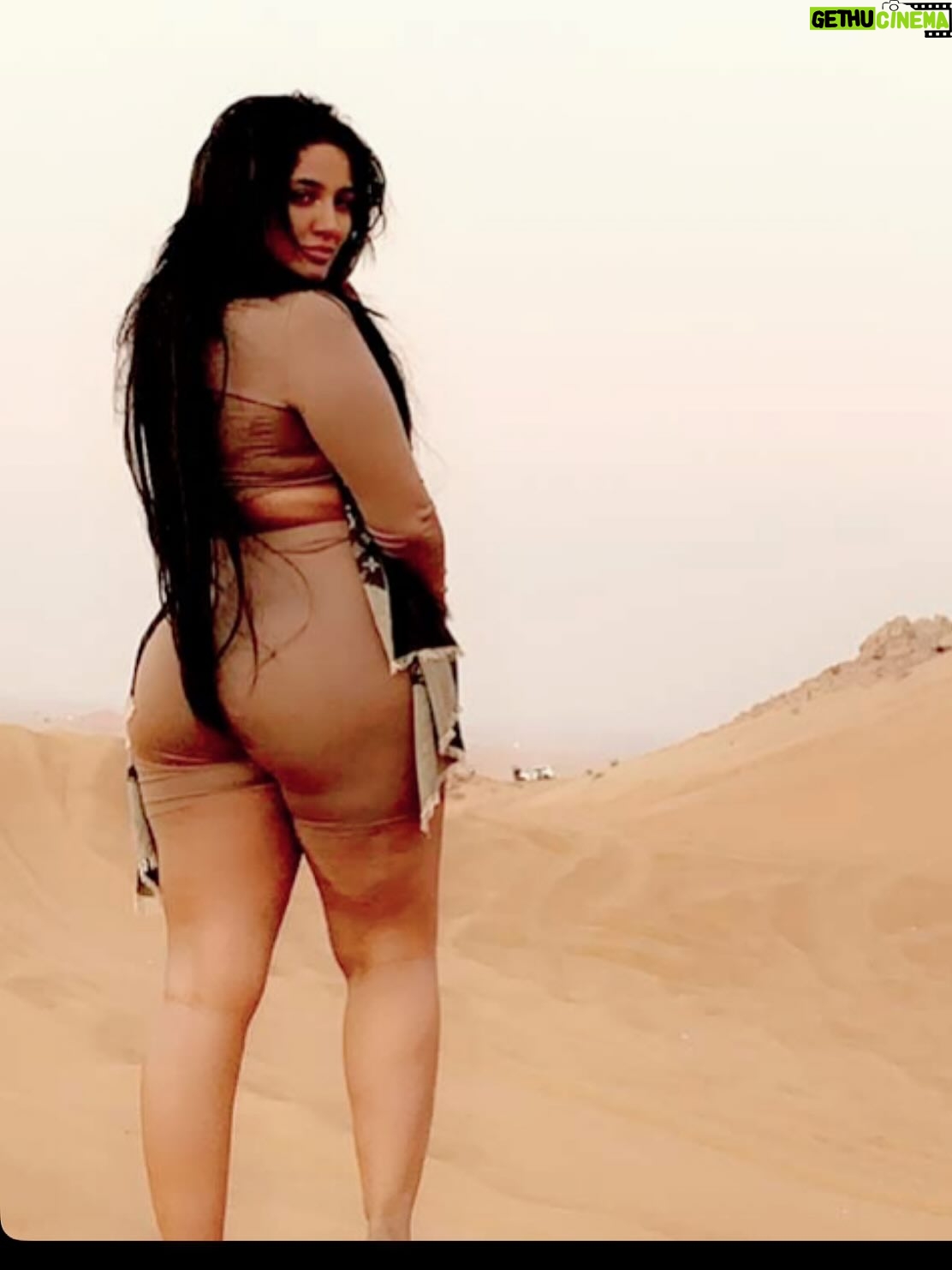 Mathira - 20.7K Likes - Wanderlust and desert dust. 
Let’s be Dusty 
A Desert Fairy 🧚🏾‍♀️ #yolo #duskydawn #desertrose #mathira