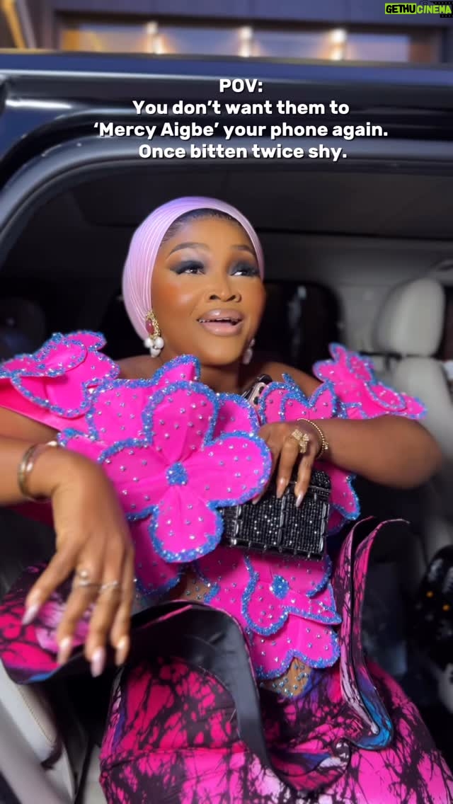 Mercy Aigbe - 141K Likes - In Uncle @chiwetaluagu ‘s voice! ‘once bitten, by now I should be shy “ 😂😂