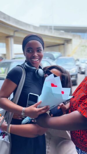 Mercy Aigbe Instagram - Look who is home for Ore Iyawo Duties @michelleio__ 😍

Next Week Thursday should just be a public holiday cos we are shutting down Lagos! @iyaboojofespris 😂😁😁😁

#jp2025 loading!!!!!!!! #oreiyawo #oreiyaiyawo #letthecountdownbegin🥂