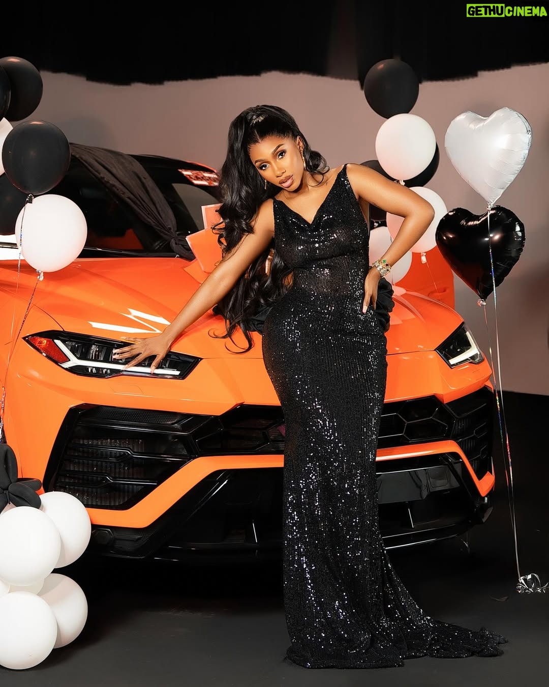 Mercy Eke - 167.4K Likes - I’m stubbornly blessed and victorious, it’s not a debate 🧡🧡 #LamboInALambo
Decor @itsthepicnic 🖤
📸 @bangraphy
Lamborghini sourced by @jbautos_machines 🔥