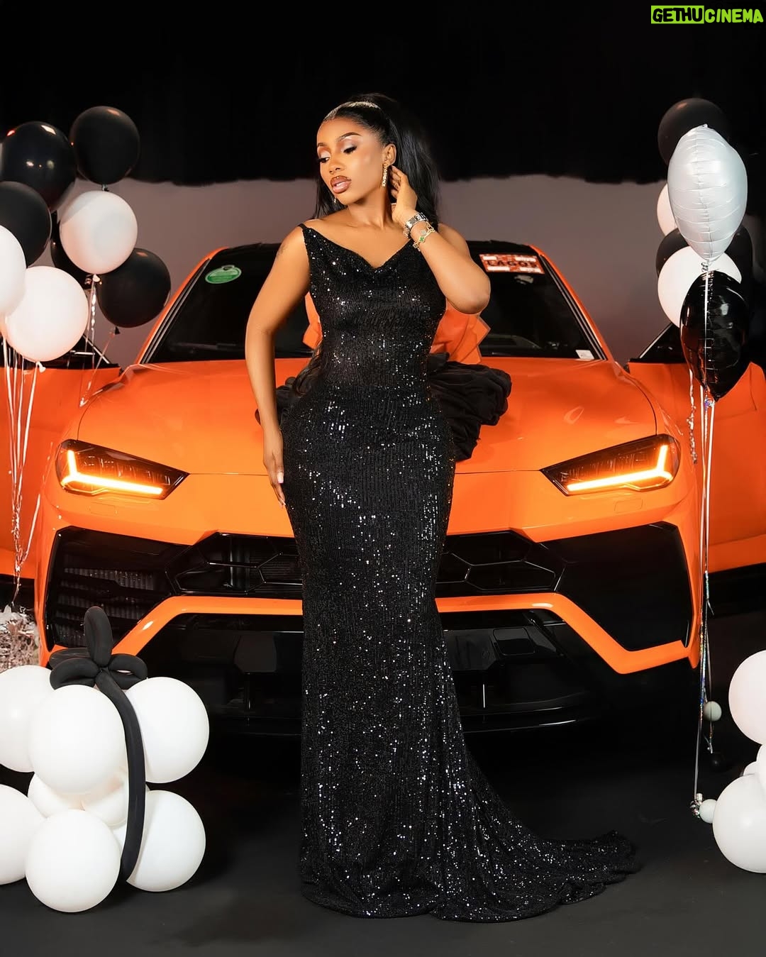 Mercy Eke - 167.4K Likes - I’m stubbornly blessed and victorious, it’s not a debate 🧡🧡 #LamboInALambo
Decor @itsthepicnic 🖤
📸 @bangraphy
Lamborghini sourced by @jbautos_machines 🔥
