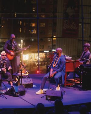 Meshell Ndegeocello Instagram - Congratulations to @officialmeshell on her SOLD-OUT American Songbook concert in the Appel Room! 🎶 The evening featured music from her latest GRAMMY-winning album, No More Water—a collaborative tribute to James Baldwin.

 📸: @layer_nyc
