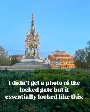 Michelle Collins Instagram - Swipe for the story of a girl who got locked in Hyde Park for 18 minutes. #survivor (posting the amount of selfies I took is actually very vulnerable for me and yes there were more g’night!!)
