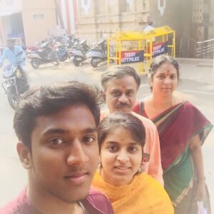 Mithra Kasthurirangan Instagram - This is the only picture I have with my dad taken on 18/04/2019. I wish I had taken more moments captured, more memories frozen in time to cherish forever. My dad loved photography, he believed in capturing the little moments that made life beautiful. So do I 🙂 I still don’t know how I missed taking more pictures with him.

He truly lived, he deeply loved, and his absence left a void that words can’t fill. It’s been four years since dad left us, Dad, but not a single day goes by without you crossing my mind.

We miss you daddy💔💔. I’m holding to the promise that I did to you and doing my best, you would be proud of me.🩷