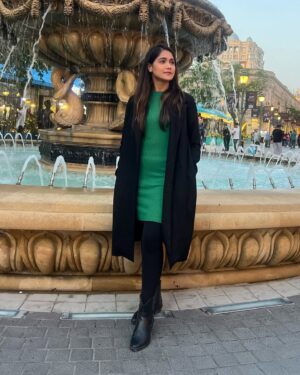 Mokshitha Pai Instagram - Lost in the beauty of the night ✨

#nimmamokshithapai #mokshi #travelgram #explore #makememories