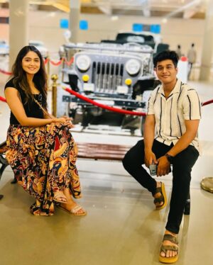 Mokshitha Pai Instagram - Payana car museum ..
The best part is that all of them are taken care, restored, and kept in a priceless way 🤩

#nimmamokshithapai #mokshi #car #museum