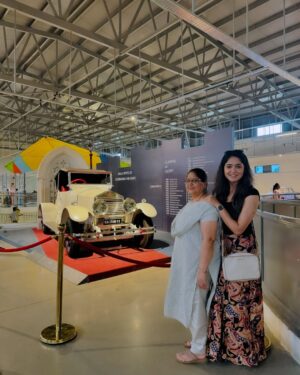 Mokshitha Pai Instagram - Payana car museum ..
The best part is that all of them are taken care, restored, and kept in a priceless way 🤩

#nimmamokshithapai #mokshi #car #museum