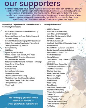 Monica Beverly Hillz Instagram - 📢 2024 was hard. But we are harder to erase.

Today, we’re proud to release our 20-page Impact Report, documenting a year of resilience, creativity, and trans power across Missouri, Kansas, NW Arkansas, and the Ozarks. 💥🏳️‍⚧️

Led by trans women of color, Transformations emerged in 2016 in response to the epidemic of violence targeting Black and Brown trans femmes. We’ve always fought back—with strategy, with art, and with community.

🖤 From the frontlines to the page, our 2024 Impact Report reflects the deep shifts we faced—including a $250,000 shortfall from failed philanthropic promises that forced us to delay Liberation Camp, our flagship leadership program.

In the words of our ED, Merrique Jenson:
“Despite the financial losses and the shifting priorities of funders, Transformations innovated, adapted, and refused to be erased. When resources were scarce, we leaned into our creativity. 2024 proved we are not just organizers—we are artists, cultural strategists, and movement-builders.”

🌹 This year we:
✔️ Launched Path of Roses, a groundbreaking cultural strategy project with Monica Beverly Hillz blending organizing, art & music
✔️ Helped lead the first Eureka Springs Trans Family Pride
✔️ Grew our National Community Advisory Board
✔️ Doubled down on joy, safety & visibility for trans girls of color

This report was written by our 2024 CAB Chair Donato Fatuesi, with contributions from Merrique Jenson (ED), Jade Careaga & Jaron Goto (CAB Leaders), and Susie McClannahan (Board Chair).

📲 Tap the link in bio to read the full report now. Let it be a reminder: even when philanthropy fails us, the people do not.