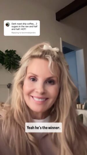 Monica Potter Instagram - Winner, Winner Chicken Dinner!! @kevinmalejandro How many of you think Kevin gamed the system? 😎☕️