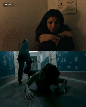 Monika Panwar Instagram - moments from the trailer that gave us Khauf 😨

#KhaufOnPrime, New Series, April 18