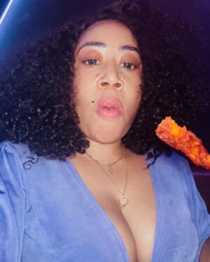 Moyo Lawal Instagram - Always in bloom 🌹
Skinplug @moyolawalplus