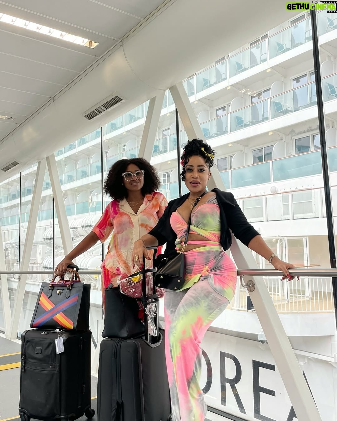 Moyo Lawal - 19.8K Likes - Cruise ship to Malaysia time for the bday girl @maryremmynjoku
#Wisermary with the team @uzee_usman @chiemela33
P.s I had to use raw sound because the entertainment they used to welcome us on the ship eeeh 🤣🤣🤣… p.s we were the only black people on the ship 🤣🤣…