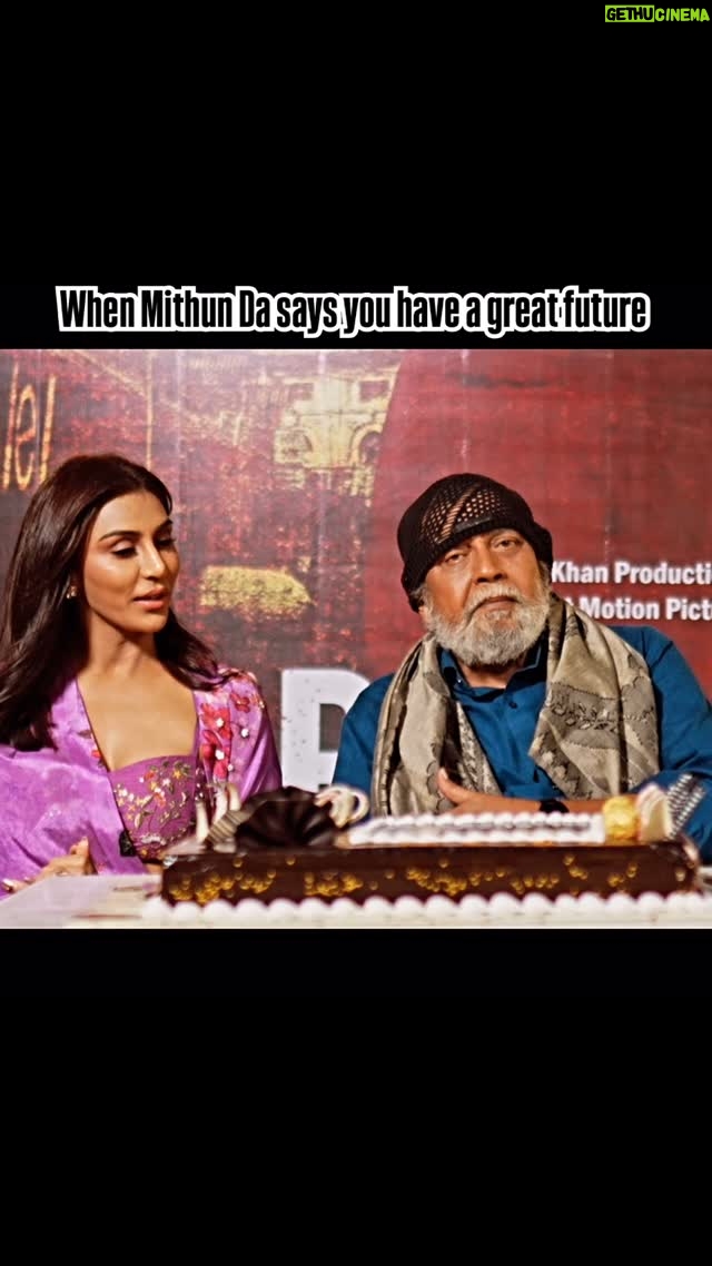 Myra Sareen - 6.2K Likes - Thank you, @mithunchakrabortyofficial for your kind words and warm wishes for my career. It truly means a lot to me!”🙏🏻