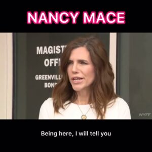 Nancy Mace Instagram - My remarks this morning at Greenville County Detention Center after Judge denied bond for the man (and confused trans) who threatened to ass*ssinate me. 

We should pray for him. We should pray for his family. And we should pray for all women who stand in harm’s way.

Actions have consequences. Those who do harm or threaten to kill should be held accountable to the fullest extent of the law. 

Hold the line.