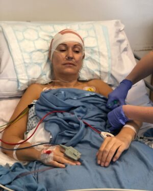 Nicki Chapman Instagram - May 1st : 6 years 
(A polite warning of post surgery photo)
 
There are certain dates you never forget in life. Your birthday, Christmas Day, perhaps a wedding anniversary? But this is one date that is truly engraved on my heart, and will be remembered forever more.  Six years ago today my GP, the NHS, Charing Cross Hospital, my brilliant consultant Mr David Peterson & his expert team, gave me another chance of a healthy, brain tumour free life. 

May 1st. Goodbye ‘Burt the B*stard’ (I gave my tumour  a name).

Forever indebted for the kindness,  care & professionalism they showed me. Mr Peterson is a legend in my book. And I know he is for many others too.

I fully appreciate not everyone has the same outcome & my thoughts & prayers are with those affected by this cruel disease. Sending love. To the two lovely ladies I spoke to recently (you know who you are), going through something similar with surgeries this week. Massive gentle hugs to you & your families ❤️

The Brain Tumour Charity is an amazing organization, not only raising vital funds for much desperately needed research, but also helping those suffering from a brain tumour as well as supporting those around them too.  Please contact them if you feel you would like some support ❤️

Happy May 1st
I’m going to be celebrating. 

@imperialcharity 
@nhsengland @nhsenglandldn 
@thebraintumourcharity 
A Cure Can’t Wait 

All Photos copyright Nicki Chapman

Yesterday (thanks @celingrao)
Post Surgery 
Leaving Hospital 
A Floral Return Home