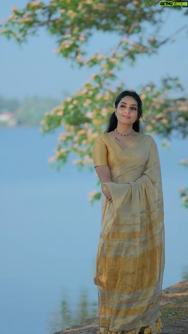 Nimmy Arun Gopan - 3.9K Likes - ✨ Ponnin Kani – A Golden Elegance for Vishu ✨
A weave as radiant as the festival itself—introducing Ponnin Kani, our Limited Edition Golden Tissue Cotton Saree from the Vishu series. 💛✨ Light, airy, and effortlessly graceful, this saree is a tribute to tradition with a touch of timeless sophistication.
This exclusive Vishu launch is available in limited pieces—DM us or WhatsApp 91 90370 48009 to order before it’s gone! ✨
This saree does not come with a blouse piece, allowing you to mix and match for a look that’s uniquely yours.
Wash & Care:
🌿 Dry clean or hand wash separately in normal water
🌿 Medium iron
#Naayika #PonninKani #VishuCollection #GoldenTissue #HandwovenElegance #timelessweaves