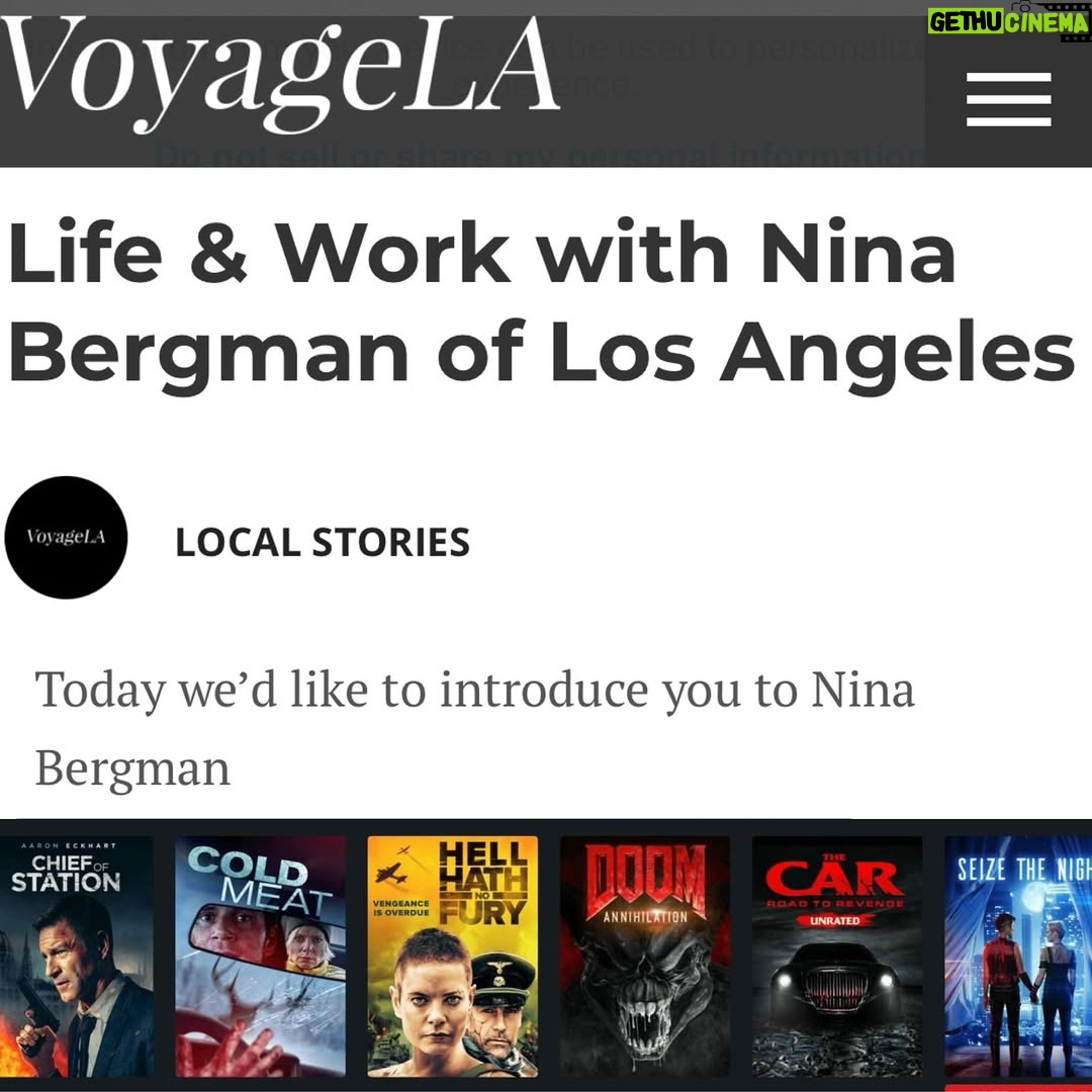Nina Bergman - 1.5K Likes - LA local by @voyagelamag - Swipe 👉🏻👉🏻
Happy #meatlessmonday 🌱 Been really focusing like a madwoman over here😈 Been super selfish and not sharing what I’ve been working on, keeping it all to myself and not letting any seepage, conserving the energy!! When it’s all done I’ll bombard you with all 💃🏼😘 Hope you have a killer week!!
