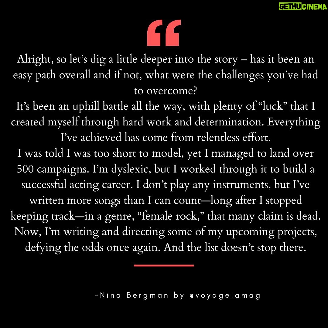 Nina Bergman - 1.5K Likes - LA local by @voyagelamag - Swipe 👉🏻👉🏻
Happy #meatlessmonday 🌱 Been really focusing like a madwoman over here😈 Been super selfish and not sharing what I’ve been working on, keeping it all to myself and not letting any seepage, conserving the energy!! When it’s all done I’ll bombard you with all 💃🏼😘 Hope you have a killer week!!