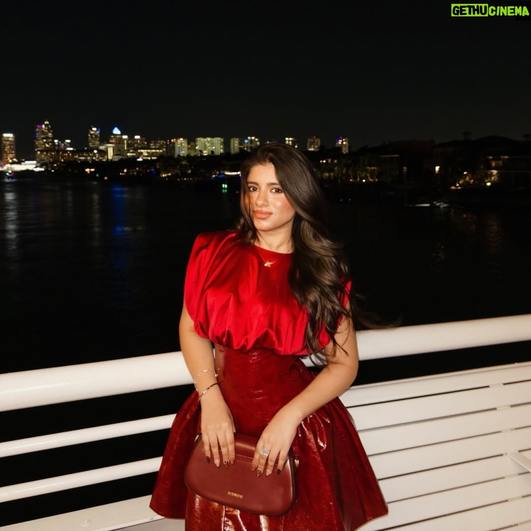 Nishika Lalwani - 1.6K Likes - can't reach me 🚢🍒
wearing @micas.official ‼️
memorable girls night out with @yachtstarship 🇺🇸