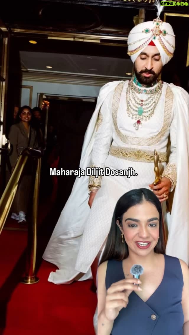 Nishtha Gandhi - 769 Likes - The reviews have started pouring in. I might be a little late but here’s to the King of Punjab @diljitdosanjh.
@prabalgurung well done 👏🏼.
.
.
.
Met Gala, Met gala 2025, Diljit Dosanjh, fashion showcase, fashion reviewer, fashion reels, groom style, groom styling, Indian groom, modern Indian groom, wedding styling, styling inspiration, celebrity styling, Cartier watch, luxury Indian fashion