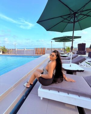 Nwaoha Chioma Blessing Instagram - Woman Crush every Sec 🥰❤️ Because why not😩🔥….. 

21 / 4 / ….. 6pm . ( We Feast ) …. @chioma_nwaoha_premuimtv