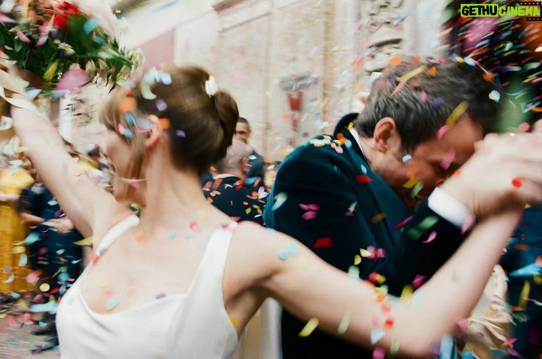Ophelia Lovibond - 1.6K Likes - Three Years ✨ married to my wonderful husband @henrypettigrew ❤️ #magical #weddinganniversary #thebestday #wiltonsmusichall @naomigogginphotography @halfpennylondon @wormlondon @wiltonsmusichall
