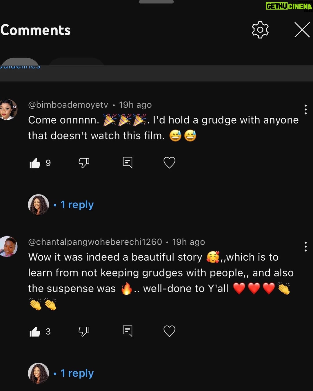 Paschaline Alex - 3 Likes - My new project, ‘Grudge’, is still showing on my Youtube channel. The feedback has been so encouraging. Thank you, again. I love you all ❤️please keep watching,link on bio.
#grudgethemovie 
@dimlight_films 
My cast and crew,I love you guys 💯😘💯