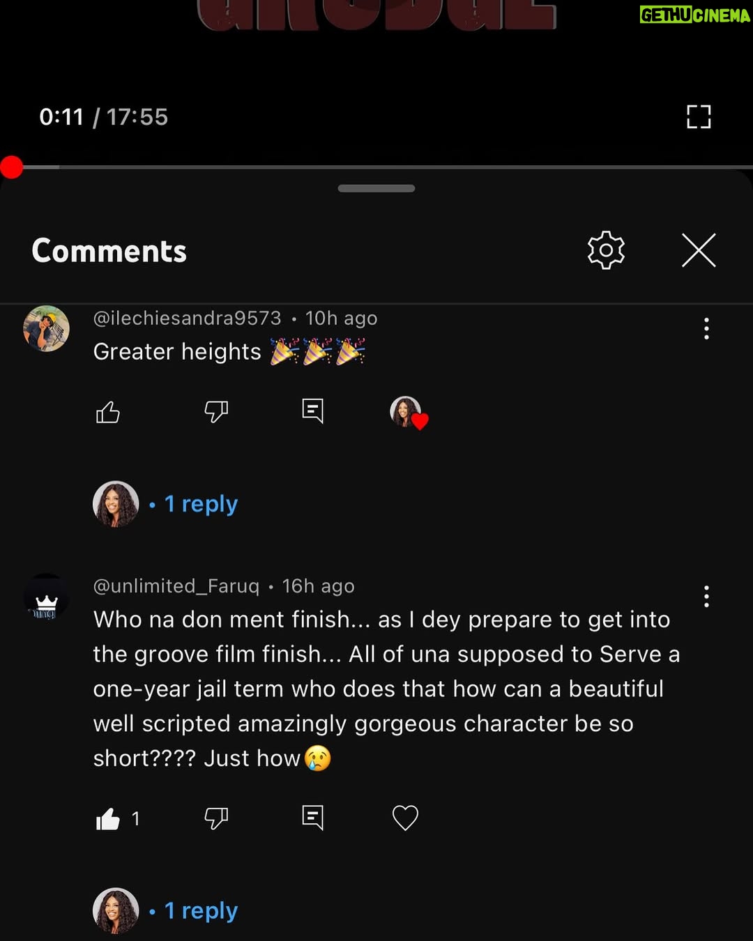 Paschaline Alex - 3 Likes - My new project, ‘Grudge’, is still showing on my Youtube channel. The feedback has been so encouraging. Thank you, again. I love you all ❤️please keep watching,link on bio.
#grudgethemovie 
@dimlight_films 
My cast and crew,I love you guys 💯😘💯