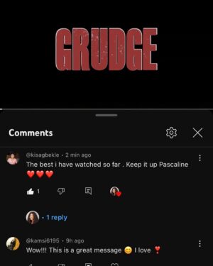 Paschaline Alex Instagram - My new project, ‘Grudge’, is still showing on my Youtube channel. The feedback has been so encouraging. Thank you, again. I love you all ❤️please keep watching,link on bio.
#grudgethemovie 
@dimlight_films 
My cast and crew,I love you guys 💯😘💯